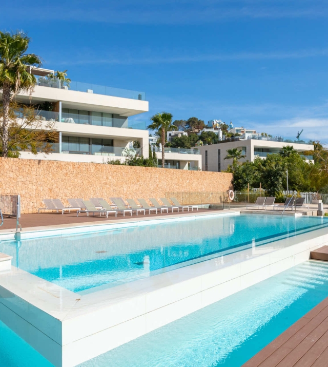Resa Estates Ibiza Talamanca apartment luxury complex pool.jpg